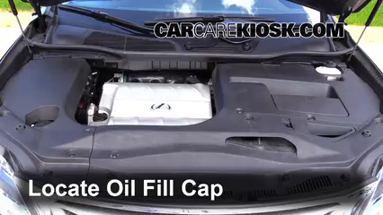 2014 Lexus RX350 3.5L V6 Oil Add Oil